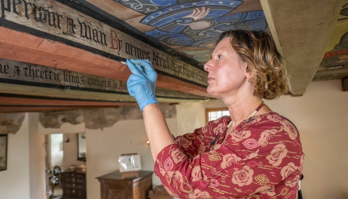 'The Painted Ceilings' Special Evening Tour at Crathes Castle