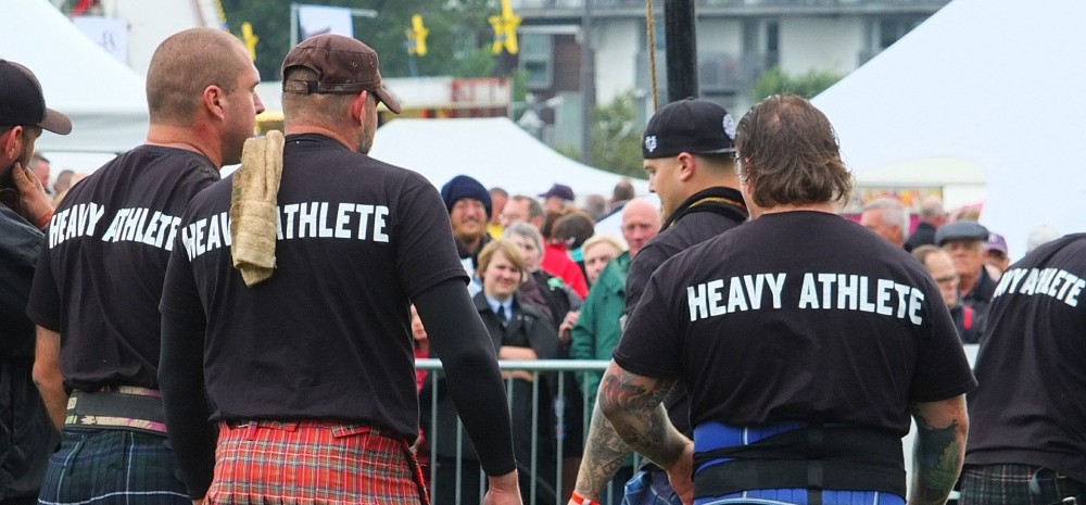 Highland athletes competing
