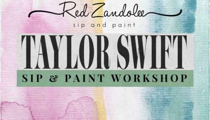 Taylor Swift themed Sip & Paint