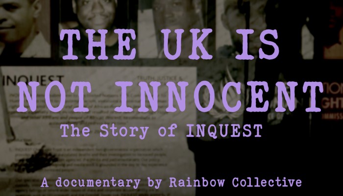The UK is Not Innocent film screening with Q&A